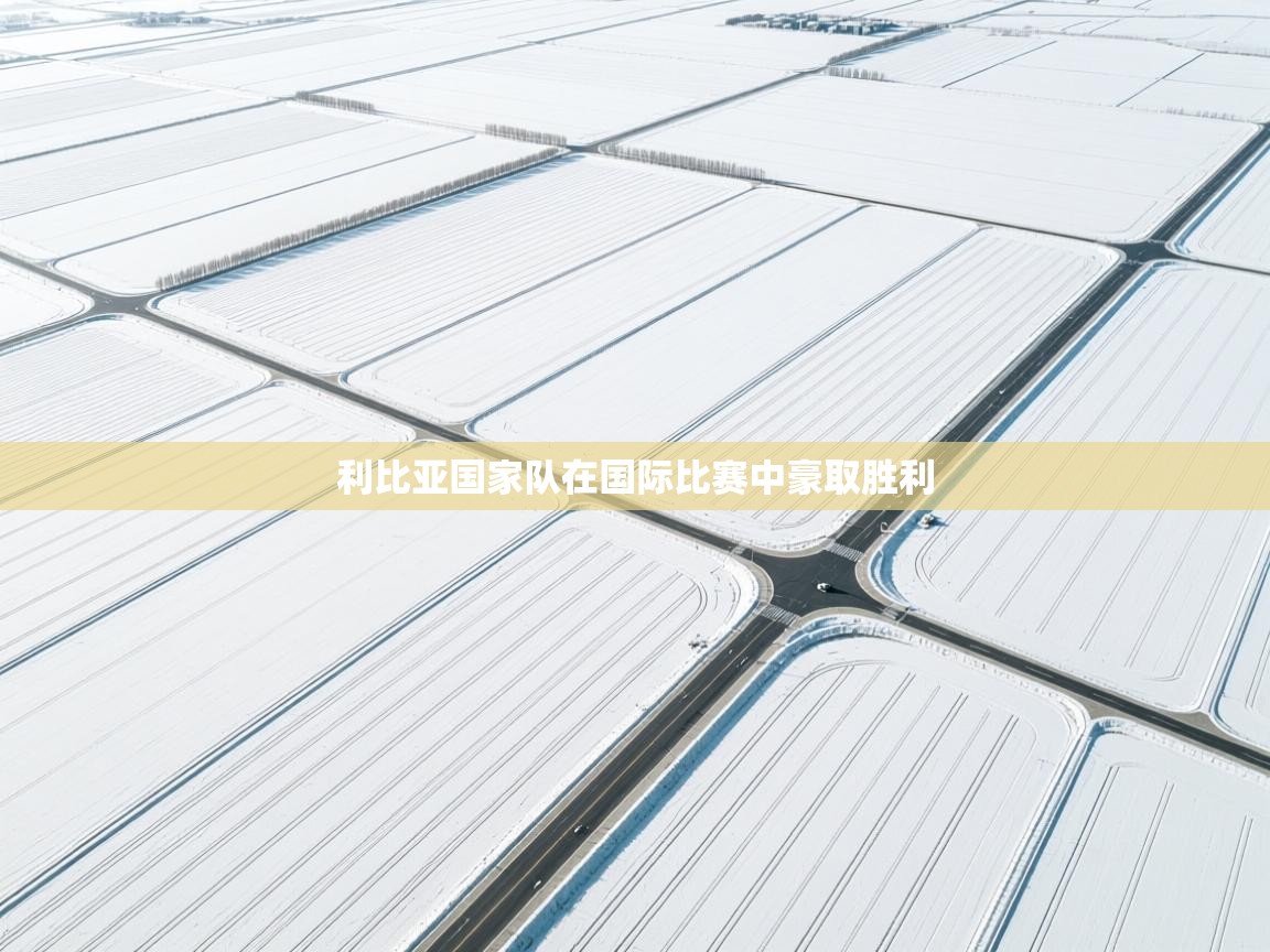 kaiyun sports-利比亚国家队在国际比赛中豪取胜利 第3张