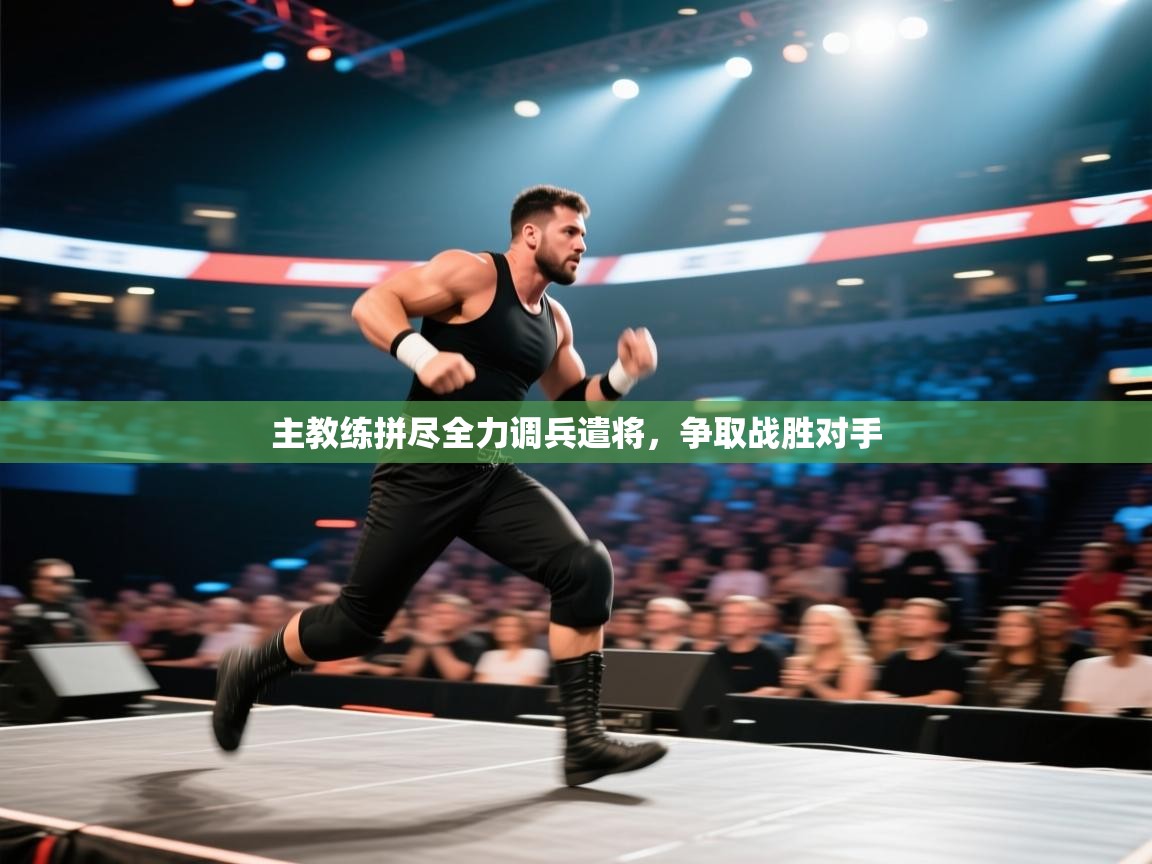 主教练拼尽全力调兵遣将，争取战胜对手