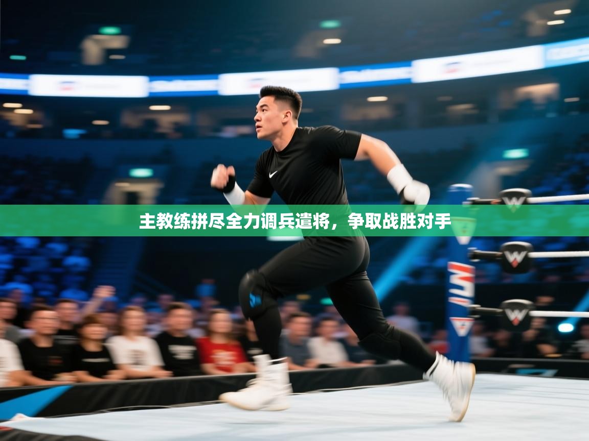 主教练拼尽全力调兵遣将，争取战胜对手